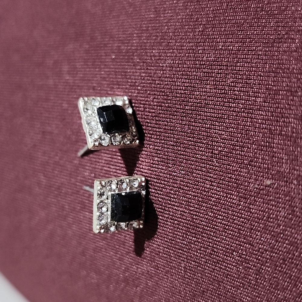 Black earrings